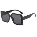 Women Oversized Square Sunglasses - Trendy Large Frame, view 2