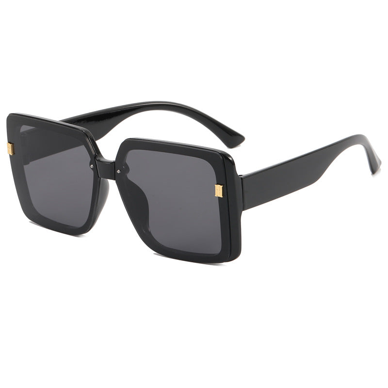 Women Oversized Square Sunglasses - Trendy Large Frame, view 2