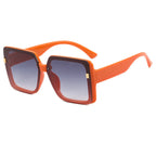 Women Oversized Square Sunglasses - Trendy Large Frame, view 4