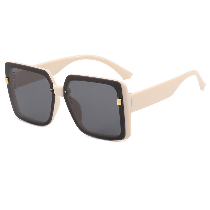 Women Oversized Square Sunglasses - Trendy Large Frame, view 6