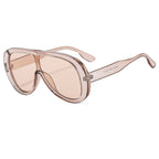 Ladies Wide Frame Sunglasses for Women - 100% UV Protection, view 4
