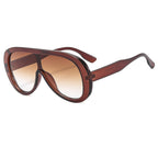 Ladies Wide Frame Sunglasses for Women - 100% UV Protection, view 6