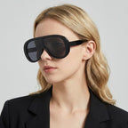 Ladies Wide Frame Sunglasses for Women - 100% UV Protection