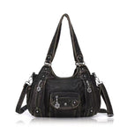 Fashionable Crossbody Shoulder Bag with Multiple Compartments