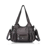 Fashionable Crossbody Shoulder Bag with Multiple Compartments