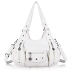 Fashionable Crossbody Shoulder Bag with Multiple Compartments