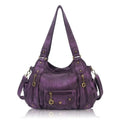 Fashionable Crossbody Shoulder Bag with Multiple Compartments