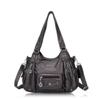 Fashionable Crossbody Shoulder Bag with Multiple Compartments
