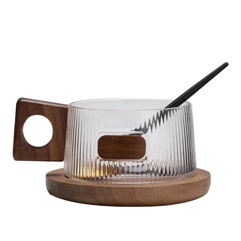 Fernhurst Glass Coffee Mug Set-Welvere