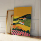 Finn Nature Landscape Canvas Print-Welvere