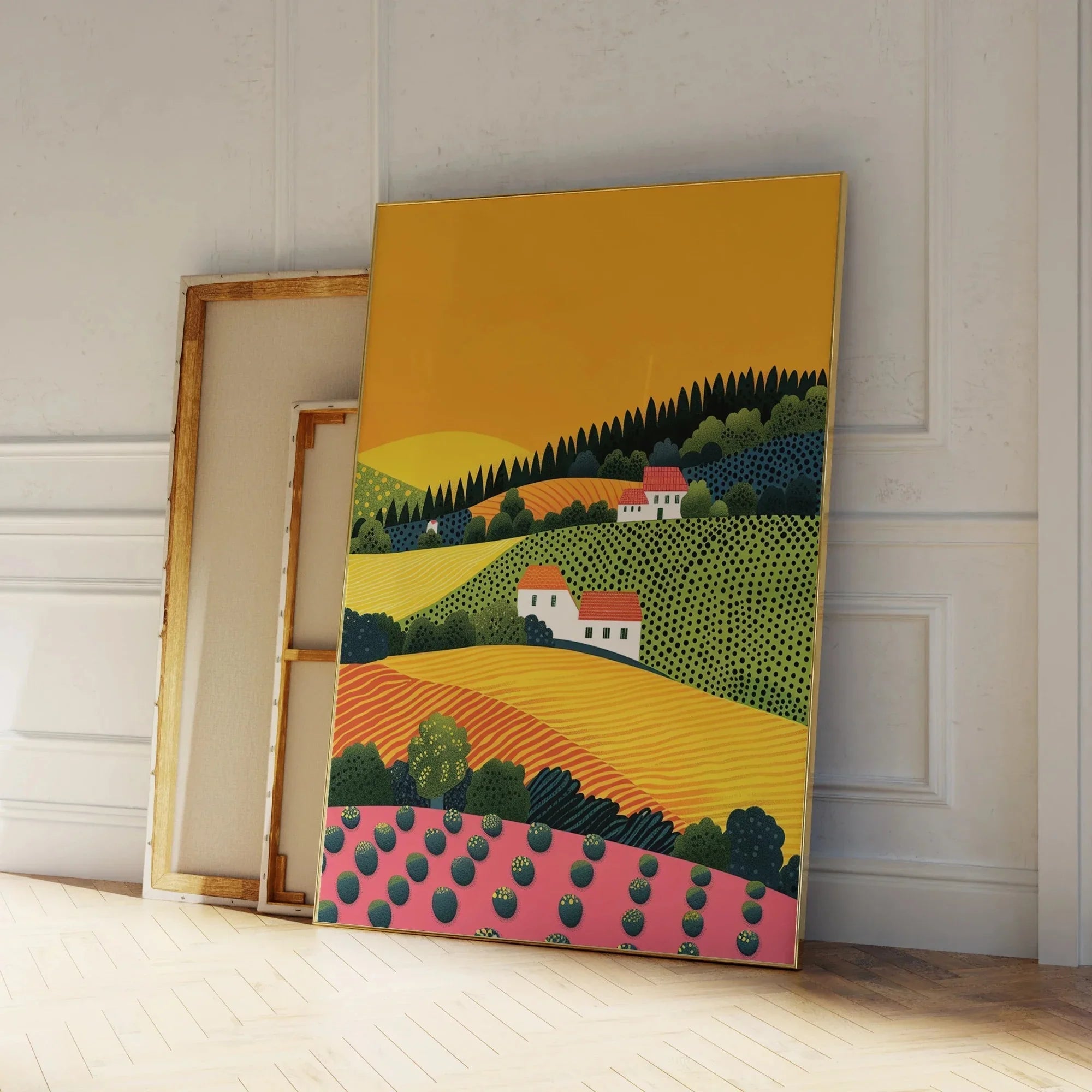 Finn Nature Landscape Canvas Print-Welvere