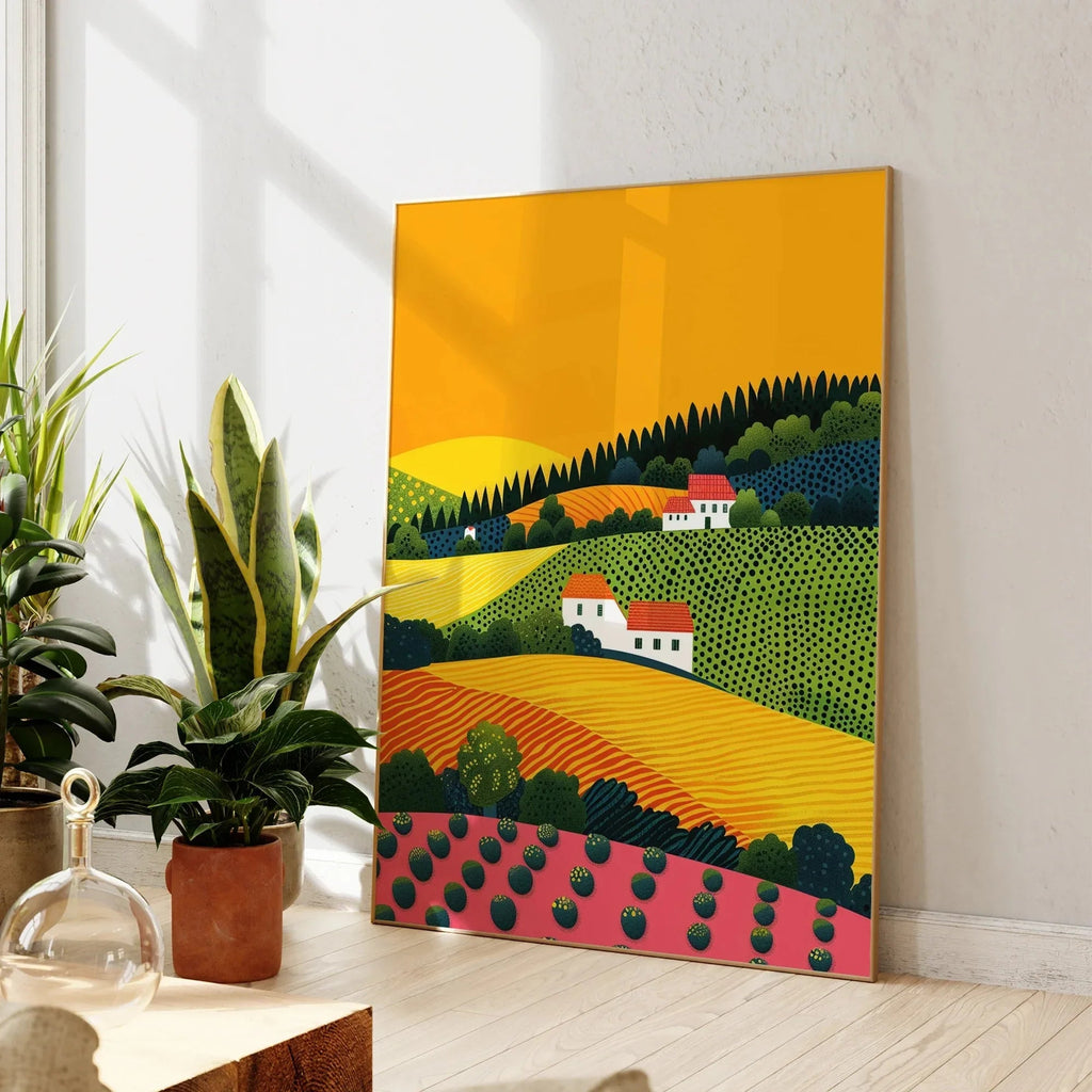 Finn Nature Landscape Canvas Print-Welvere