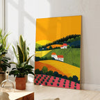 Finn Nature Landscape Canvas Print-Welvere