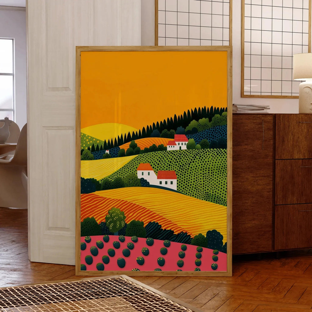 Finn Nature Landscape Canvas Print-Welvere