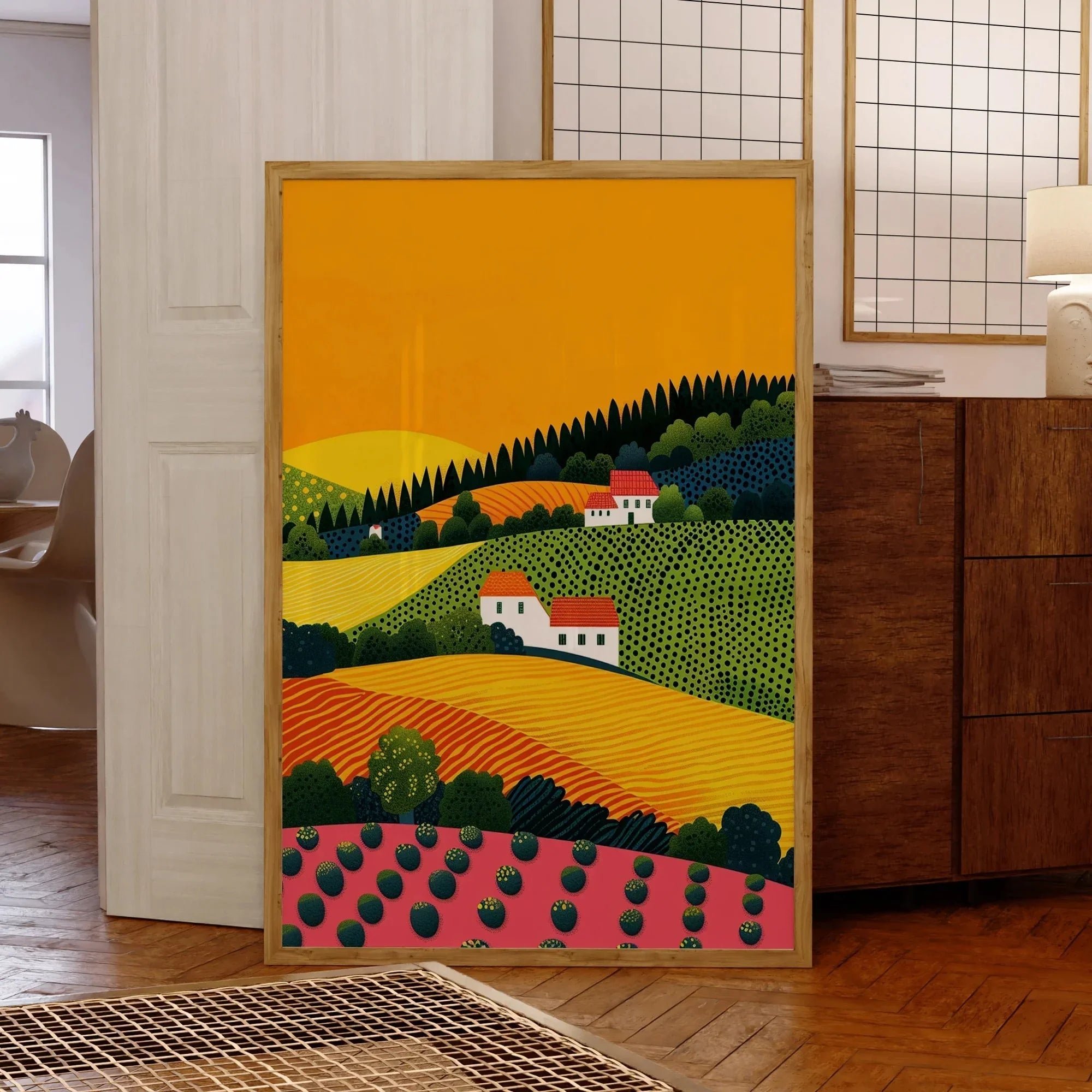 Finn Nature Landscape Canvas Print-Welvere