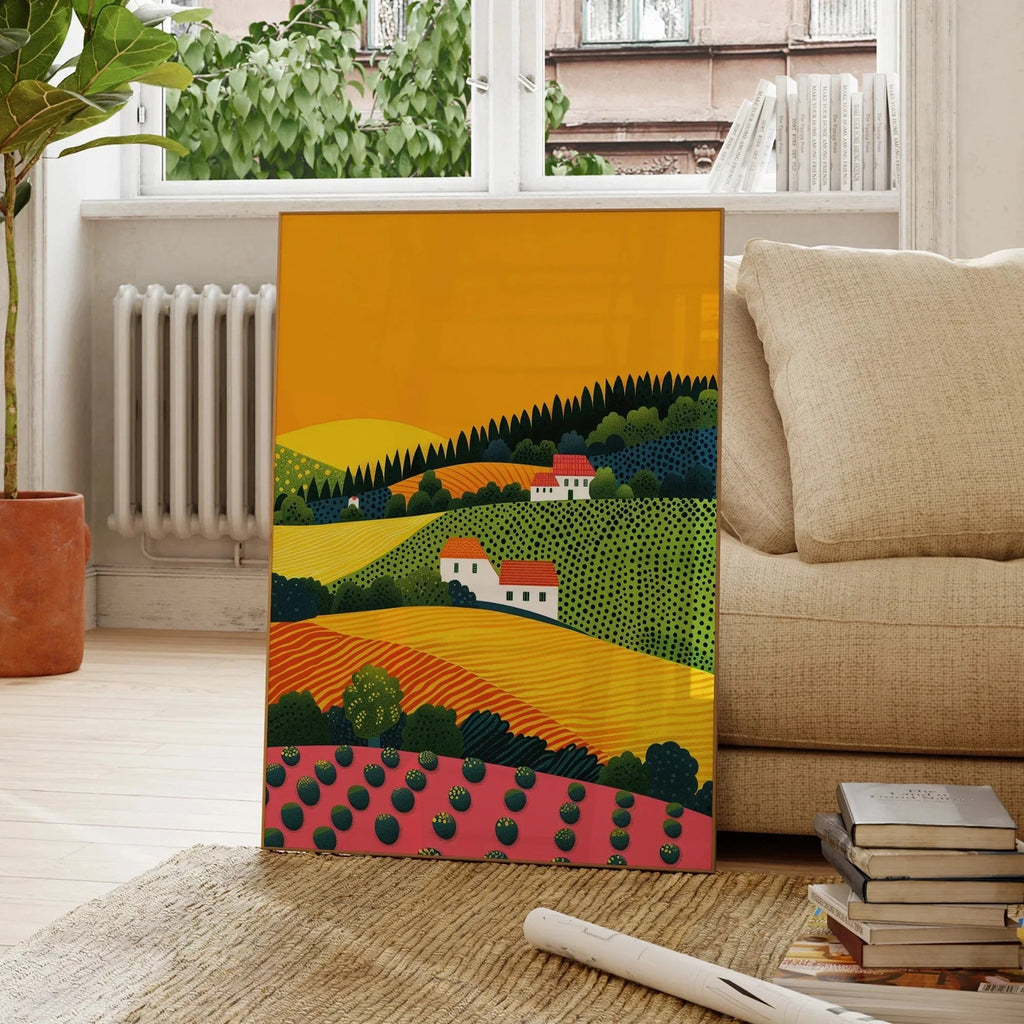Finn Nature Landscape Canvas Print-Welvere