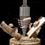 Firewood Splitting Drill Bit, High Carbon Steel, 1.25" (32mm)