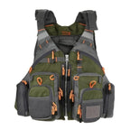 Fishing Life Vest with Replaceable EPE Foam and Adjustable Straps