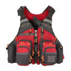 Fishing Life Vest with Replaceable EPE Foam and Adjustable Straps