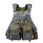 Fishing Life Vest with Replaceable EPE Foam and Adjustable Straps