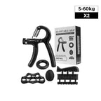Hand Grip Strengthener Kit 5 Pack - Adjustable Resistance, Compact Size, view 13