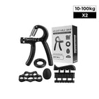 Hand Grip Strengthener Kit 5 Pack - Adjustable Resistance, Compact Size, view 14