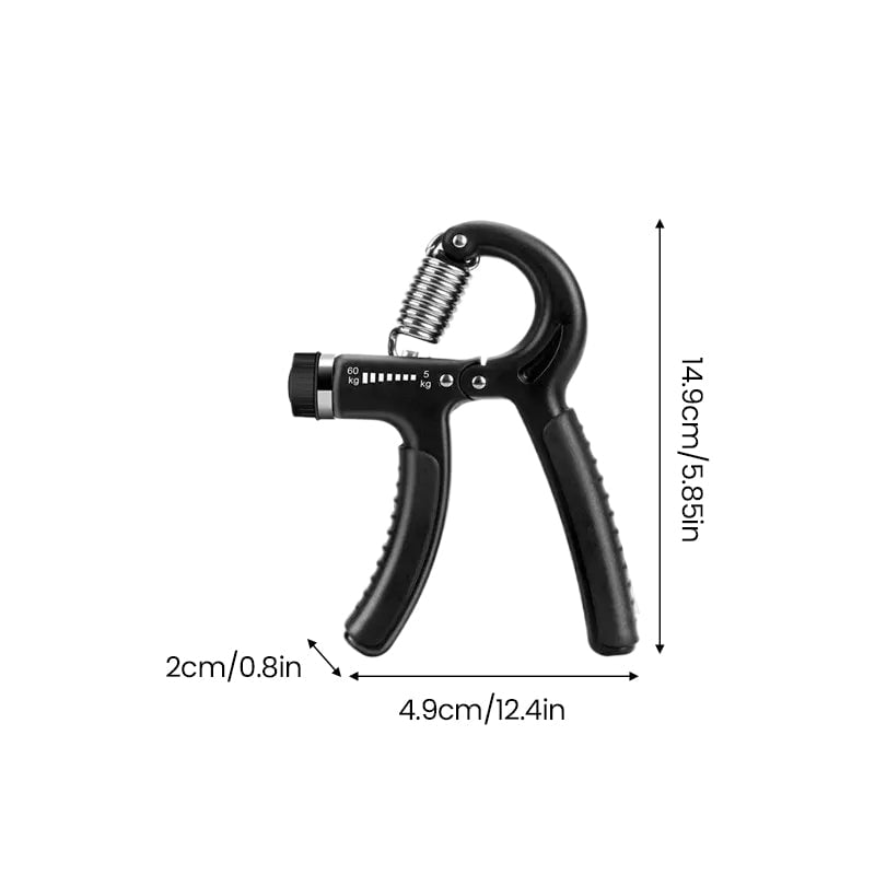 Hand Grip Strengthener Kit 5 Pack - Adjustable Resistance, Compact Size, view 9