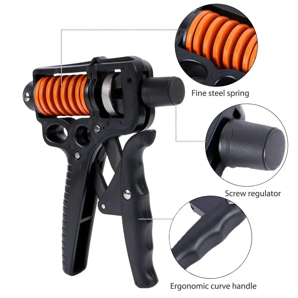 Adjustable 5-165kg Heavy Hand Grip Strengthener for Arm, Wrist, Forearm Training, view 2