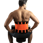 Waist Trainer for Men - Slim Sweat Belt for Belly Fat, Abdominal Workout, view 10
