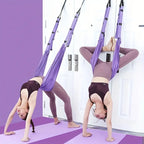 Yoga Rope for Back Pain Relief - Adjustable Intensity, Lightweight