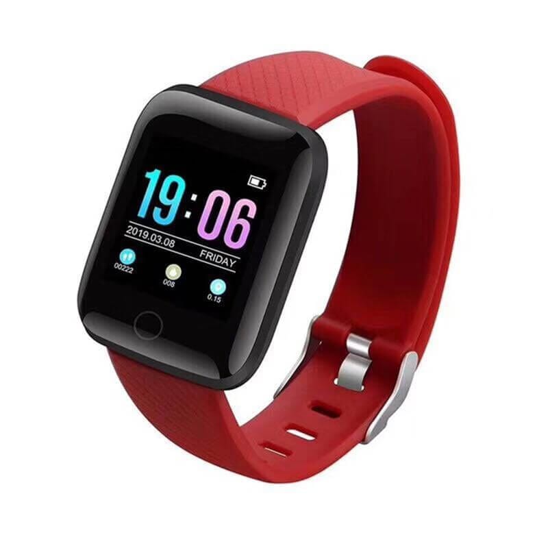 Fitness Tracker Smartwatch with TPU Band, 24-Hour Heart Rate Tracking