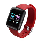 Fitness Tracker Smartwatch with TPU Band, 24-Hour Heart Rate Tracking