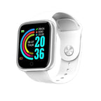 Fitness Tracker Smartwatch with TPU Band, 24-Hour Heart Rate Tracking