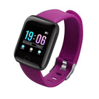 Fitness Tracker Smartwatch with TPU Band, 24-Hour Heart Rate Tracking