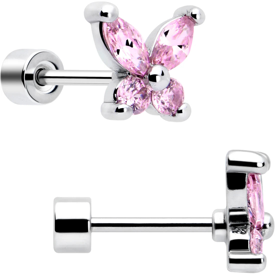 Flat-Back Stud Earrings for Everyday and Occasion Wear