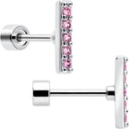 Flat-Back Stud Earrings for Everyday and Occasion Wear
