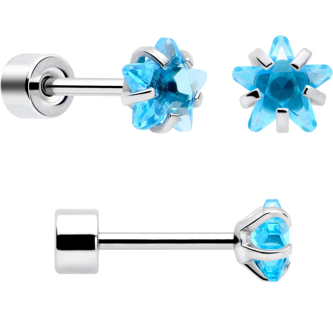 Flat-Back Stud Earrings for Everyday and Occasion Wear