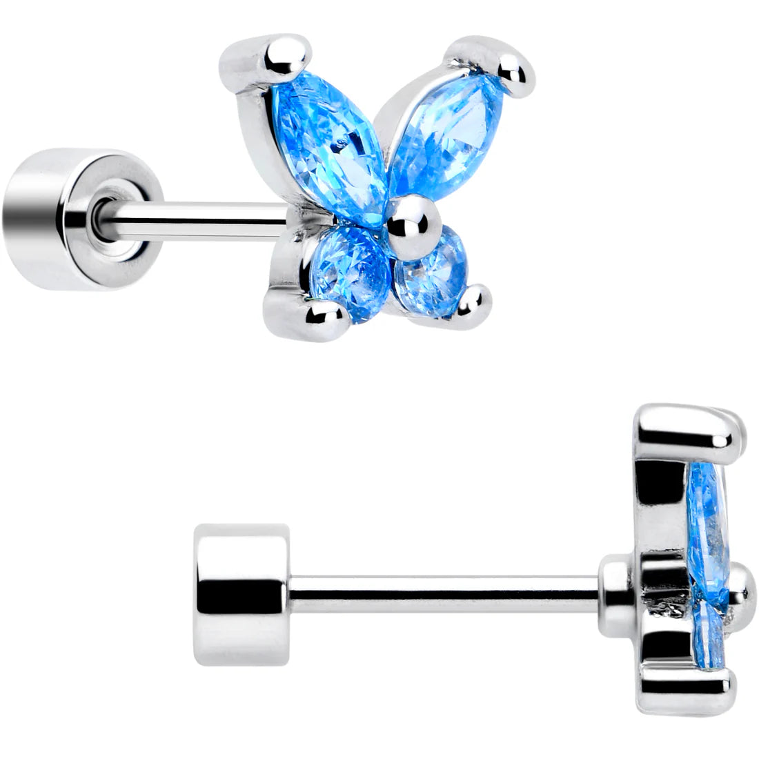 Flat-Back Stud Earrings for Everyday and Occasion Wear