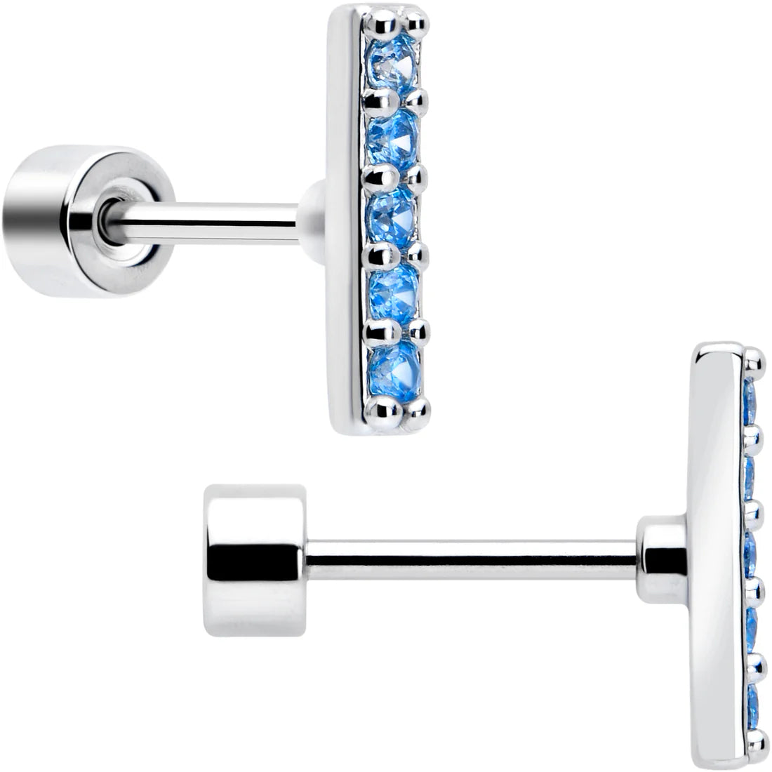 Flat-Back Stud Earrings for Everyday and Occasion Wear