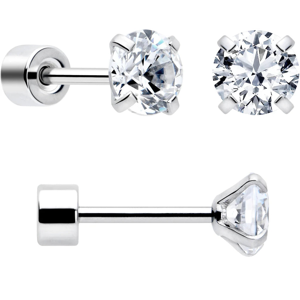 Flat-Back Stud Earrings for Everyday and Occasion Wear