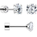 Flat-Back Stud Earrings for Everyday and Occasion Wear