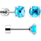 Flat-Back Stud Earrings for Everyday and Occasion Wear