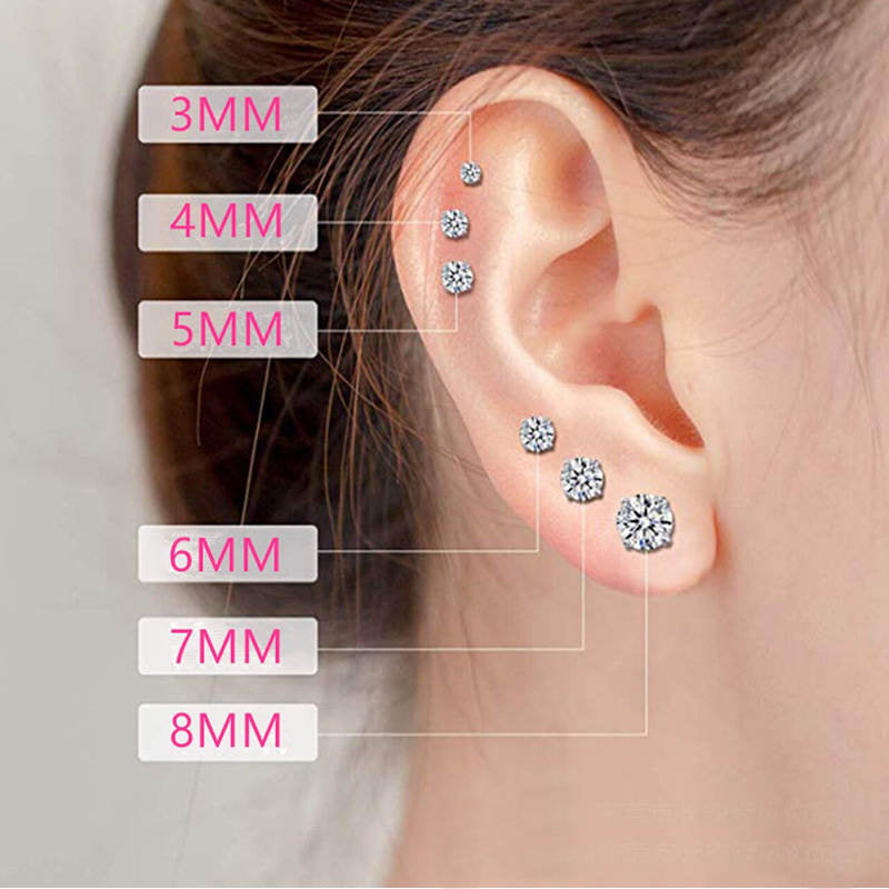 Flat-Back Stud Earrings for Everyday and Occasion Wear
