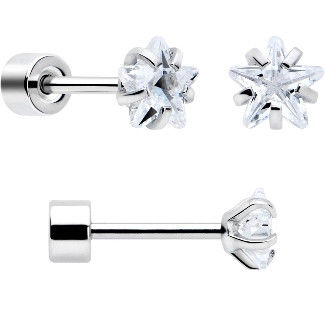 Flat-Back Stud Earrings for Everyday and Occasion Wear