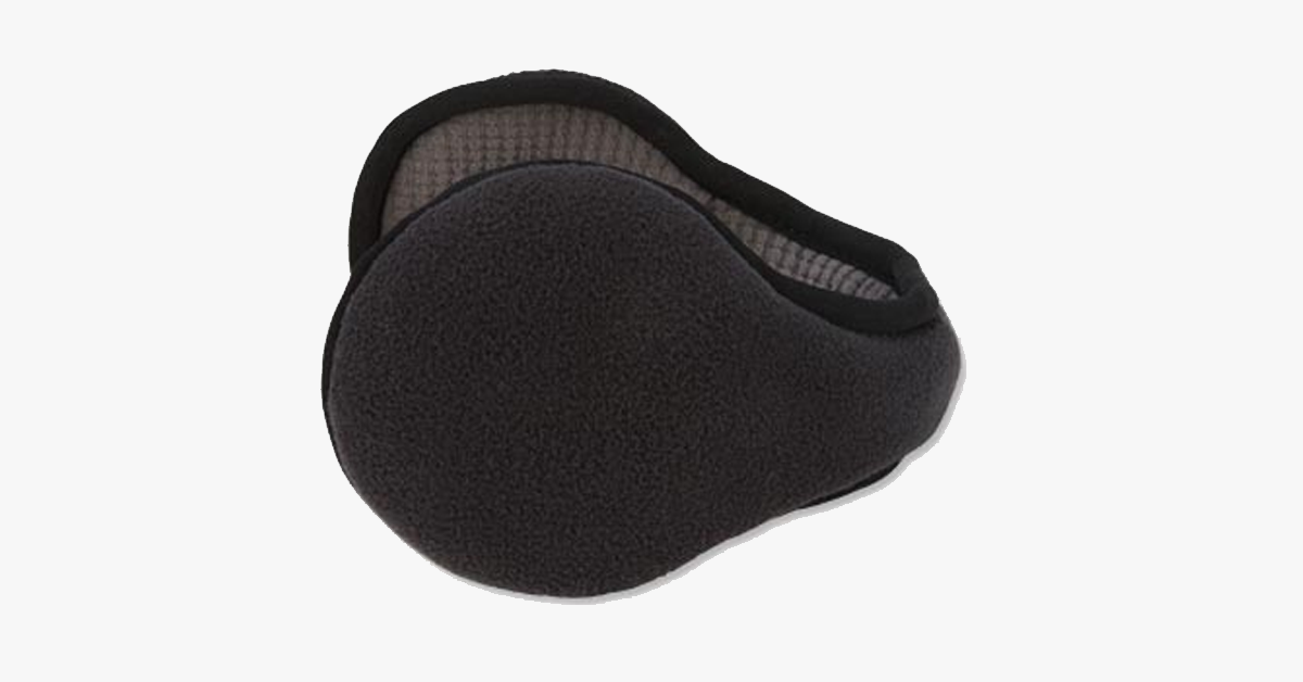 Fleece Winter Ear Warmers, 34 cm Head Circumference, 9 cm Pads