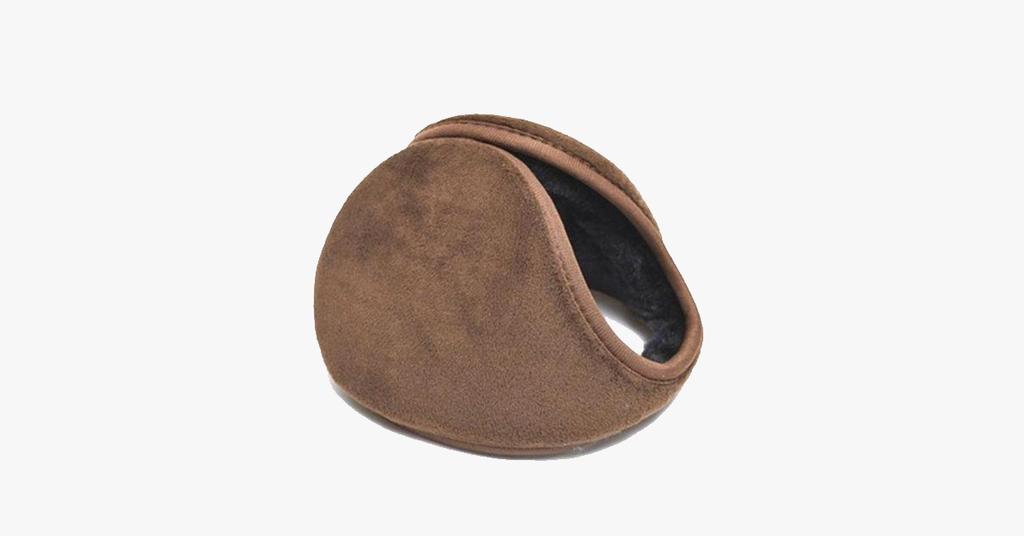 Fleece Winter Ear Warmers, 34 cm Head Circumference, 9 cm Pads