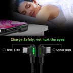 Flexible Smartphone Charging Cable with 90-Degree Design