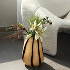 Flus Glass Pumpkin Vase-Welvere