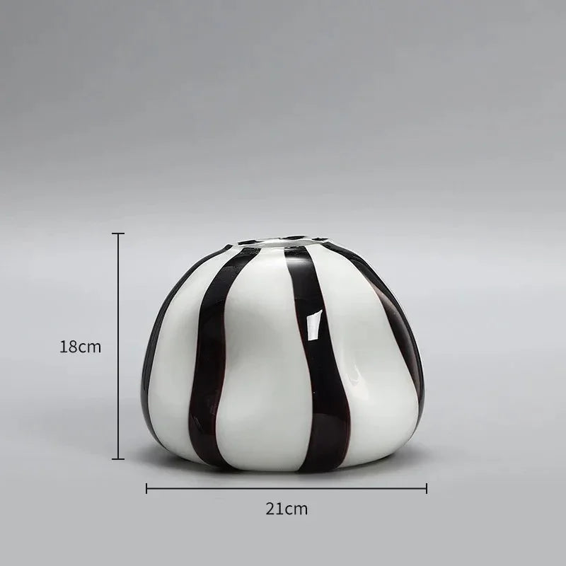 Flus Glass Pumpkin Vase-Welvere