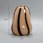 Flus Glass Pumpkin Vase-Welvere
